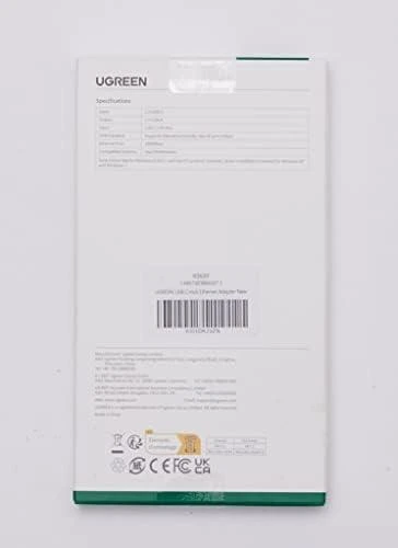 UGREEN CM475 adapteris USB-C šakotuvas prie 3x USB 3.0, RJ45, USB-C PD (pilkas)