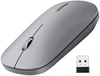 Ugreen Inphic PM1 Silent 2.4G belaidė pelė (pilka)