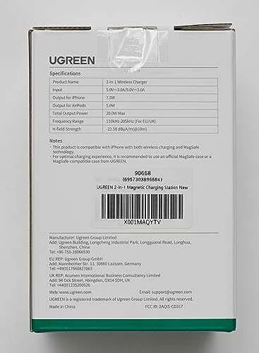 Belaidis įkroviklis 2in1 UGREEN 90668