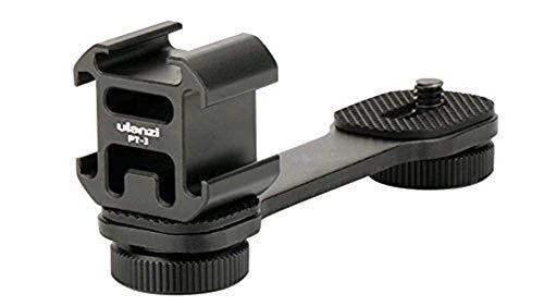 ULANZI Laikiklis / Szyna 3x Rogutės ISO Gwint 1/4'' do Gimbala / Aparatu / Kamery
