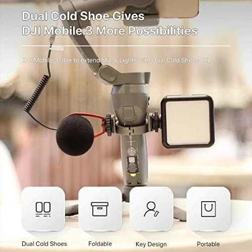 Ulanzi UURig R037 - Supporto doppio freddo per DJI Osmo Mobile 3