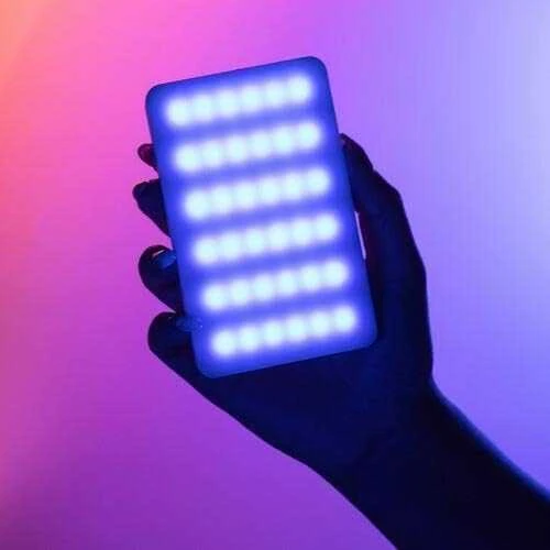 LED Šviestuvas Ulanzi VL120 RGB, WB (2500 K - 9000 K)