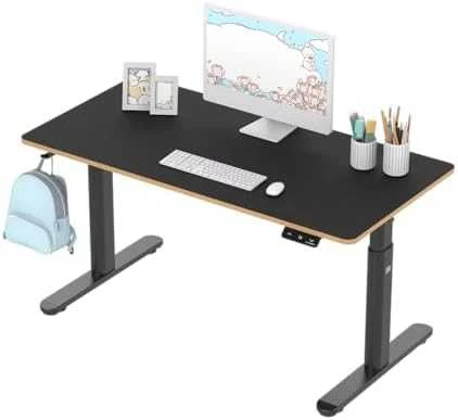 Darbo stalas Ultradesk PULSAR, juodos spalvos