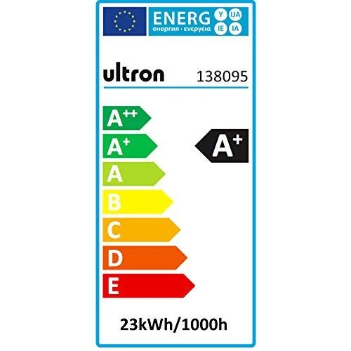 Ultron LED lubinė lemputė, 22W, 1500lm, 4000K, šiltai balta (138095)