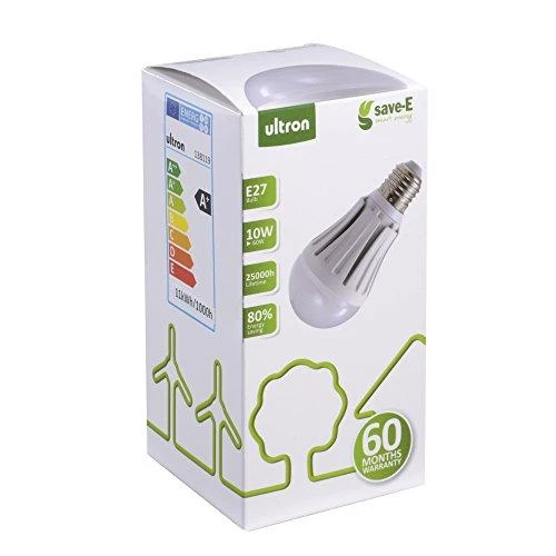 Ultron LED lemputė E27, 10W, 810lm, 3000K, šiltas balzamas (138119)