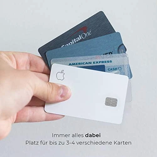 Dėklas Realpower RealPower Smartphoneständer + Smart Wallet (Kartenfach)