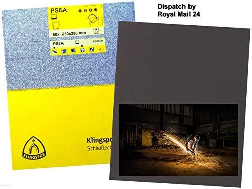 Papier Šlifavimo lapeliai KLINGSPOR PS 8A 230x280 mm 2500