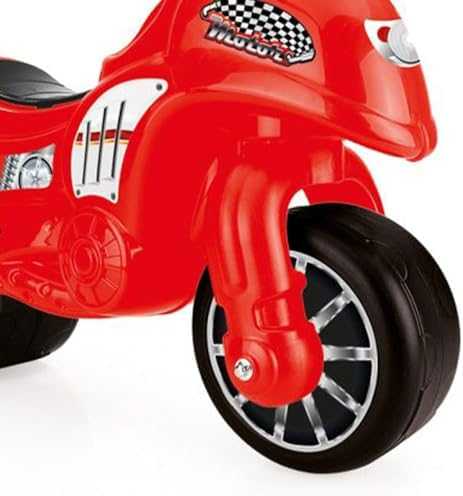 Balansinis motociklas Dolu My Firsy Moto Racer Motorbike, raudonas