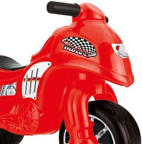 Balansinis motociklas Dolu My Firsy Moto Racer Motorbike, raudonas