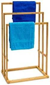 Bathroom Solutions Bambuko rankšluosčių kabykla su 3 strypais