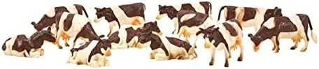 Hipo Farma Figūrėlė Hipo Cow ruda ir balta 12 vnt