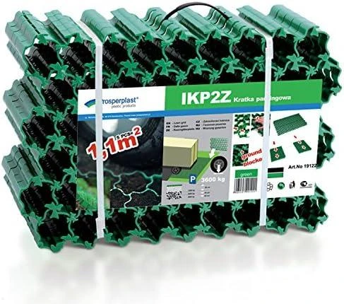 Prosperplast Juodos grotelės automobilių stovėjimo aikštelėms