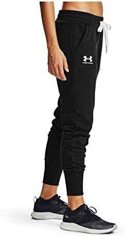 UAR Kelnės moterims Under Armour Rival Fleece juoda 1356416 001 XL