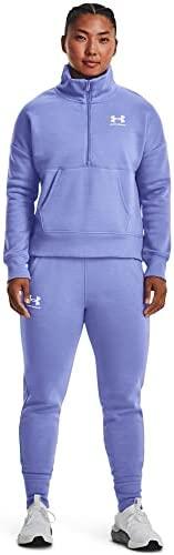 UAR Kelnės moterims Under Armour Rival Fleece violetinė 1356416 495 M