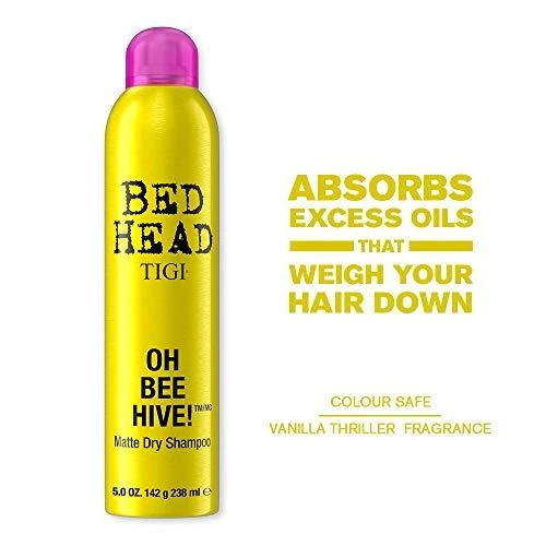 Tigi Bed Head Oh Bee Hive Matte Sausas šampūnas, 238 ml