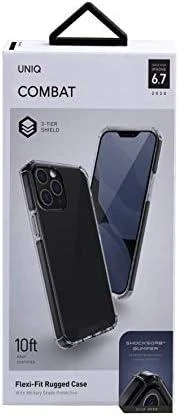Dėklas UNIQ Combat case Apple iPhone 12 Pro Max 6.7" juodos spalvos