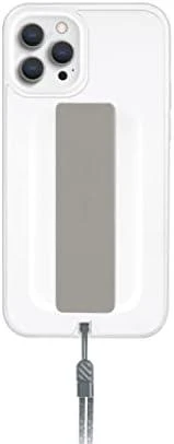 UNIQ dėklas telefonui Heldro Apple iPhone 12/12 Pro 6.1" baltos spalvos frost Antimicrobial