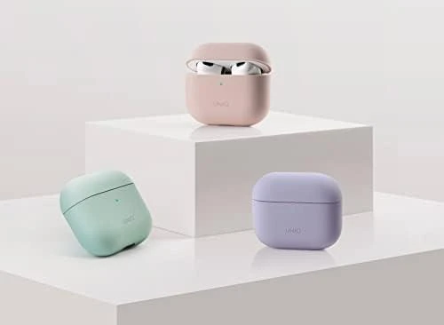 UNIQ Lino Dėklas AirPods 3 gen. Silicone blush rožinės spalvos