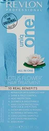Purškiama nenuplaunama plaukų kaukė Revlon Uniq One Flor De Loto 150ml