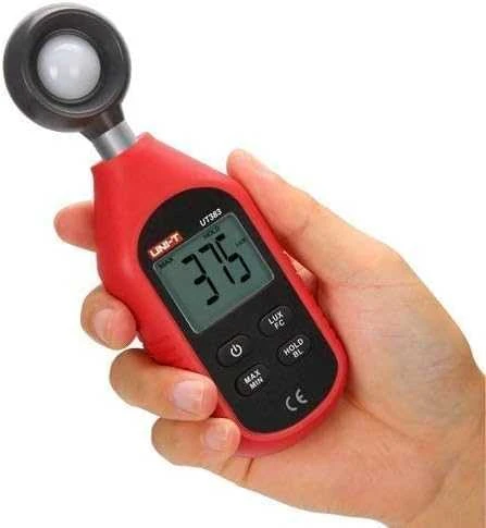 Apšviestumo matuoklis mini UT383 UNI-T