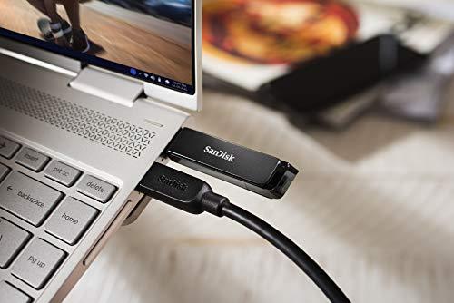 „SanDisk Ultra USB Type-C“ atmintinė, 256 GB, 150 MB/s, EAN: 619659171957