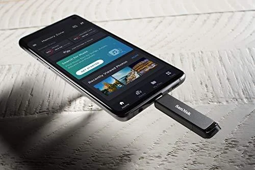 „SanDisk Ultra USB Type-C“ atmintinė, 64 GB, 150 MB/s, EAN: 619659167141