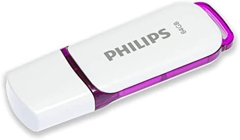 Pendrive Philips Snow Edition 64GB Violetinis (FM64FD70D/00)