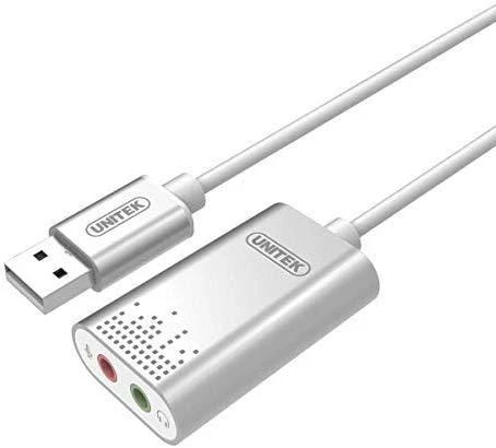 UNITEK Y-247A Unitek, USB garso plokštė, Y-247A
