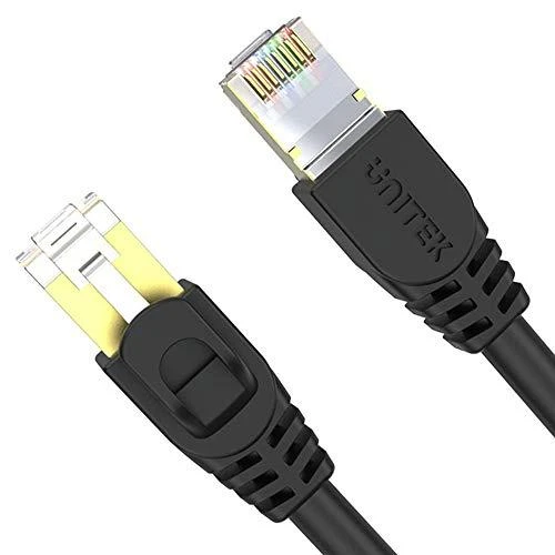 UNITEK Kat. 7 SSTP 8P8C RJ45 eterneto kabelis – 3m C1811EBK