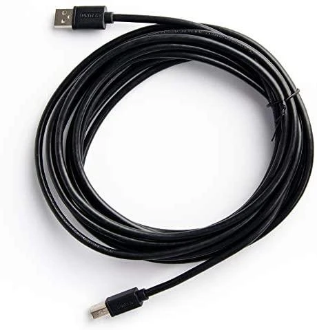 UNITEK Y-C421GBK Unitek USB 2.0 kabelis AM-BM, 5m Y-C421GBK