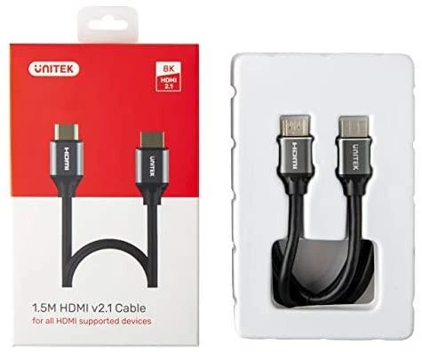 UNITEK C137w Unitek kabelis HDMI 2.1 8K UHD 120Hz 1.5M C137W