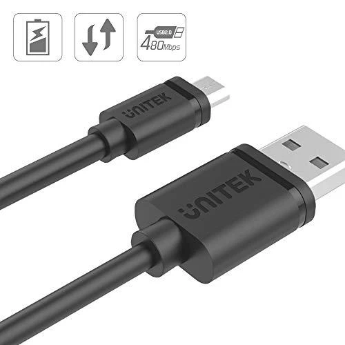 Unitek USB A - microUSB laidas, 1m