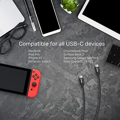UNITEK C14059BK USB cable 2 m USB C Juodas