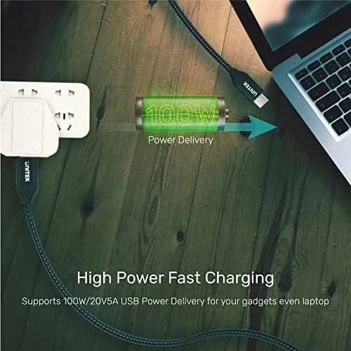 UNITEK C14059BK USB cable 2 m USB C Juodas