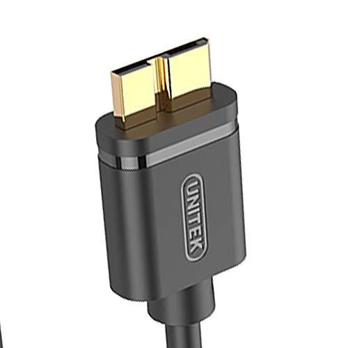 "UNITEK Y-C463GBK Unitek kabelis USB 3.0 microUSB Type-B į USB, 2.0m; Y-C463GBK"