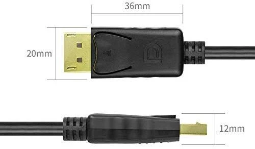 UNITEK Y-C608BK Unitek Cable DisplayPort M/M, 2,0 m Y-C608BK