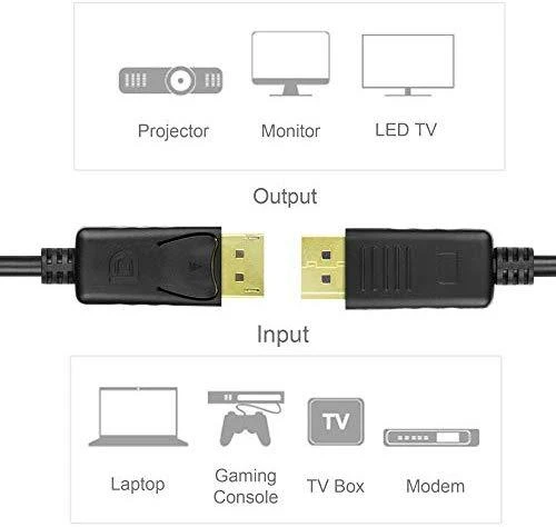 UNITEK Y-C608BK Unitek Cable DisplayPort M/M, 2,0 m Y-C608BK