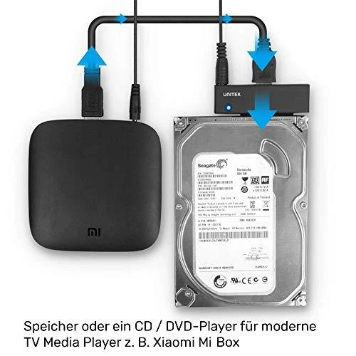 UNITEK Y-1039 Unitek konverteris USB 3.0 į SATA 3,5/2,5, Y-1039