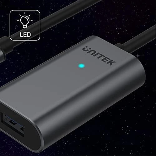 UNITEK U304A Unitek kabelis USB-C 3.1 – aktyvus USB-A plėtinys, 5 m, M/F U304A