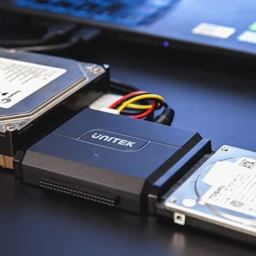 UNITEK Y-3324 Unitek konverteris USB 3.0 į IDE+SATA II su įjungimo/išjungimo jungikliu, Y-3324