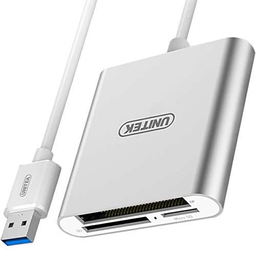 UNITEK Y-9313 Unitek USB3.0 su Multi-In-One Aliuminio kortelių skaitytuvu Y-9313