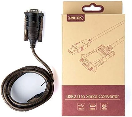 UNITEK Y-108 Unitek konverteris USB 2.0. į serijinį (DB9M), Y-108