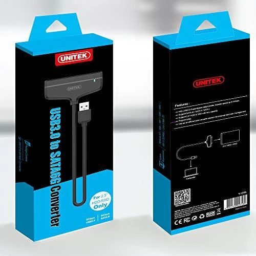 UNITEK Y-1096 Unitek konverteris USB 3.0 į SATA III 6G, Y-1096