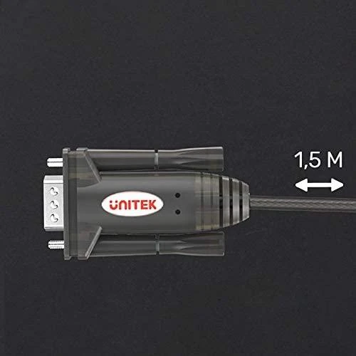 Serijinis Kabelis - Unitek Y-1105K, Juoda 1,5 m