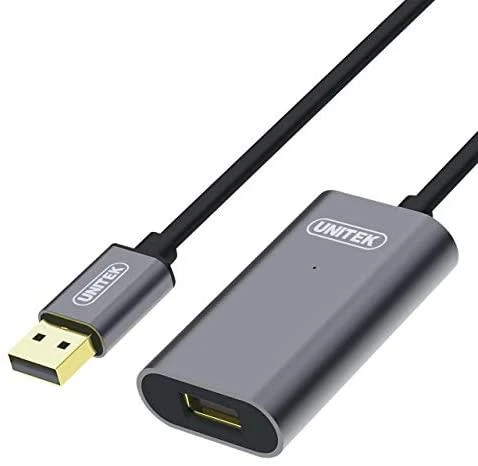 UNITEK Y-271 Unitek Cable USB 2.0 Active Extension, 5m, Alu., Y-271