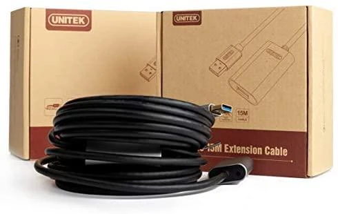 UNITEK Y-271 Unitek Cable USB 2.0 Active Extension, 5m, Alu., Y-271