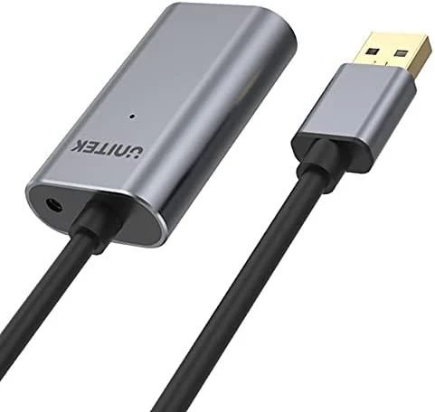 UNITEK Y-274 Unitek Cable USB 2.0 Active Extension 20m Alu. Y-274