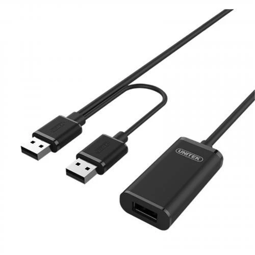 UNITEK Y-277 Unitek Cable USB 2.0 Active Extension, 5m, Y-277