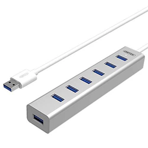 UNITEK Y-3090 Unitek Hub 7x USB 3.0, BC 1.2, Alu., Y-3090
