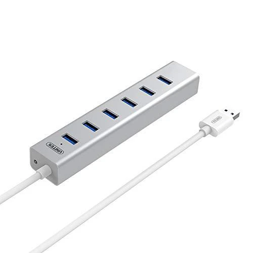 UNITEK Y-3090 Unitek Hub 7x USB 3.0, BC 1.2, Alu., Y-3090